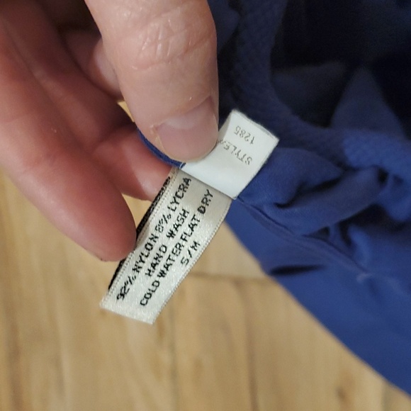 Blue Last Tango Stretchy V-Neck Tank Top - Picture 5 of 6